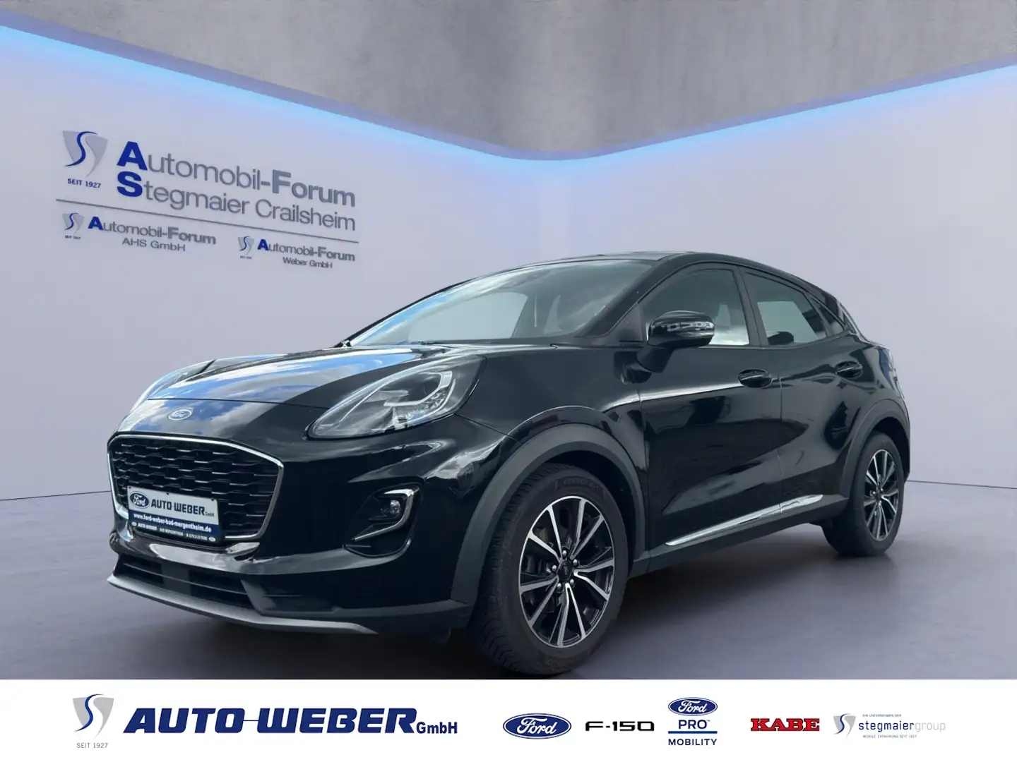 Ford Puma 1.0 EcoBoost Titanium ACC+LED+Navi+SHZ+LM Negro - 1