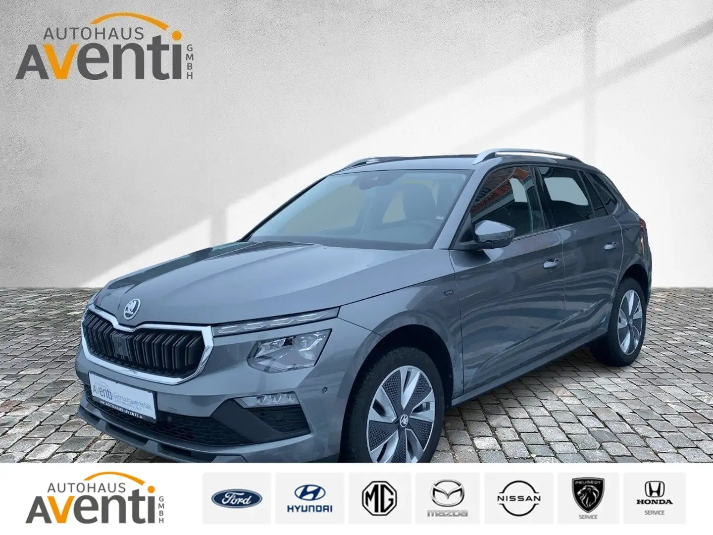 Skoda Kamiq Selection *AHK*DSG*ACC*LED*Kamera*Navi*SHZ* Grau - 1