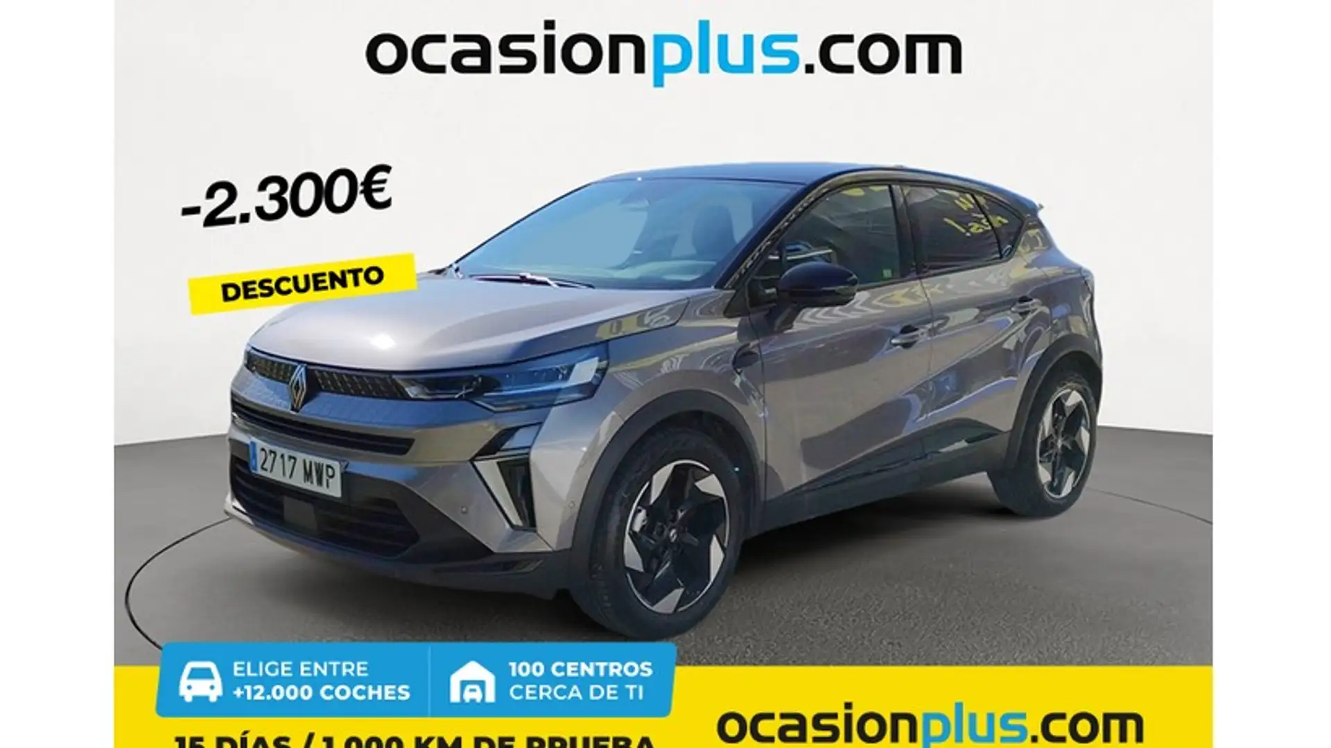 Renault Captur TCe GPF Micro Híbrido Techno 103kW Grigio - 1