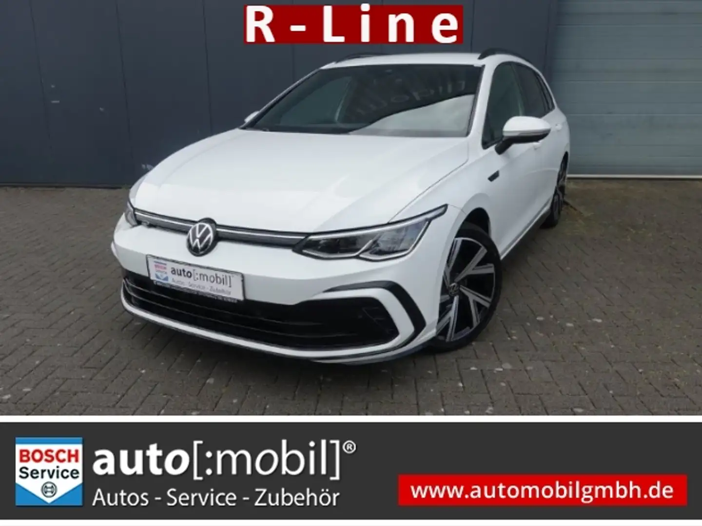 Volkswagen Golf Variant VIII 1.5 eTSI DSG+R-Line+18''ALU+SITZHZG Weiß - 1