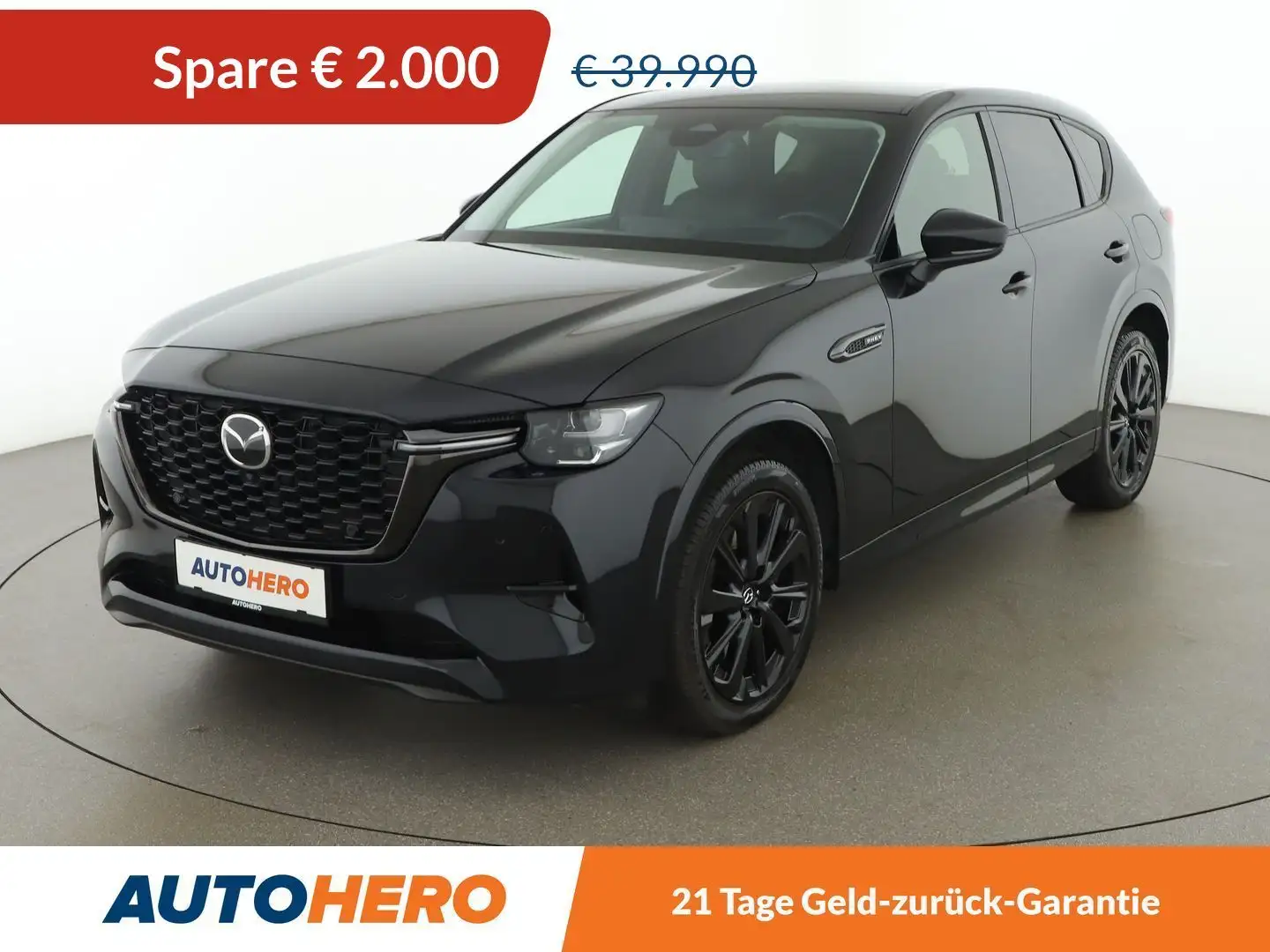 Mazda CX-60 2.5 e-Skyactiv Plug-in Hybrid Homura AWD Negro - 1