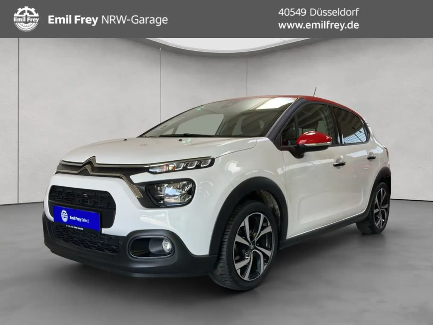 Citroen C3 Pure Tech 110 SHINE PACK Navi/Kamera/Tempomat Weiß - 1