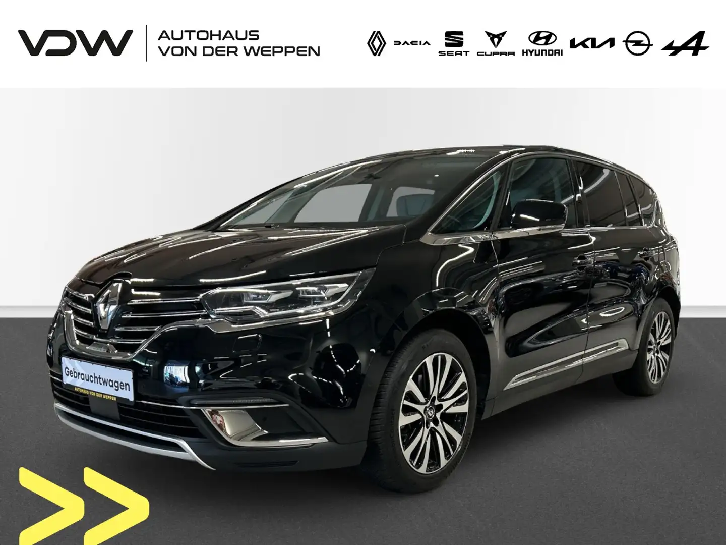 Renault Espace V Initiale Paris Klima Navi Leder Rückfahrkamera Schwarz - 1