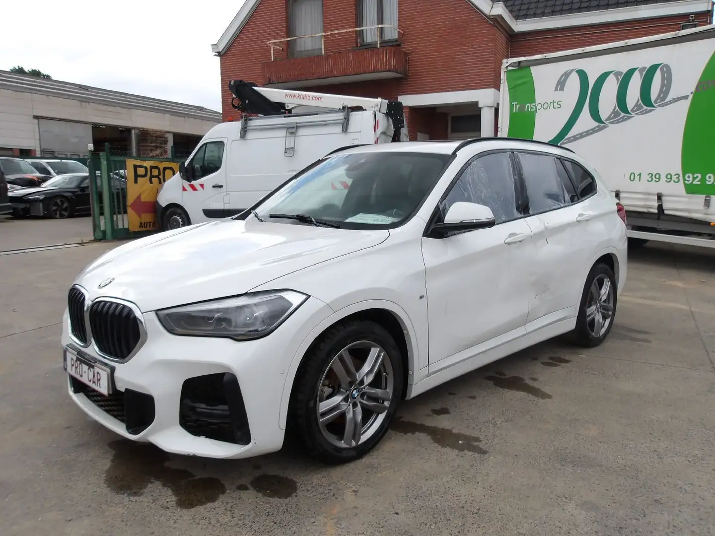 BMW X1 X Drive 18 D Bianco - 1