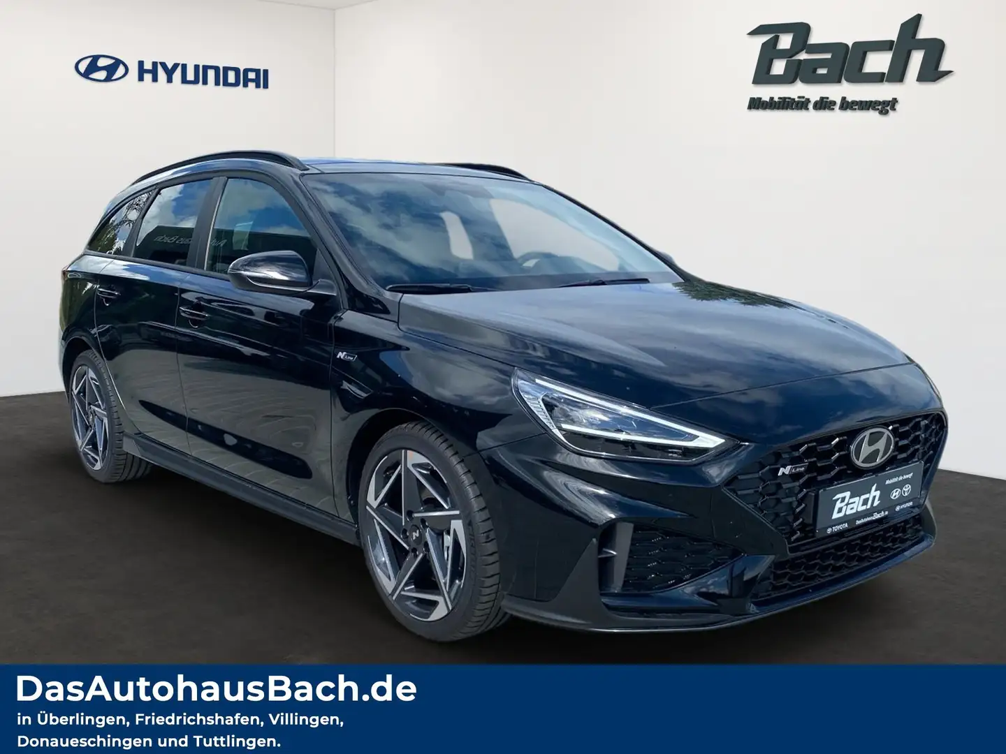 Hyundai i30 Kombi 1.5 L 48V 7-DCT N-Line Panodach ACC+SD Schwarz - 2