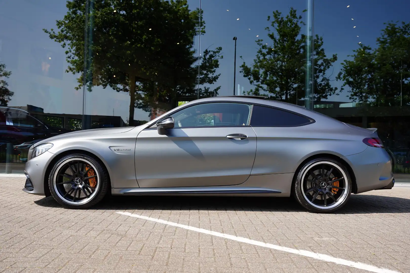 Mercedes-Benz C 63 AMG S Coupe Keramisch Facelift Grijs - 2