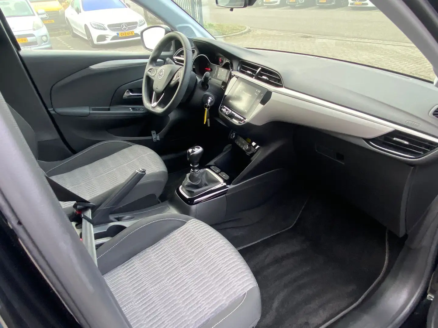 Opel Corsa 1.2 Level 2 Orig. NL auto/Lage km stand/Cruise con Zwart - 2