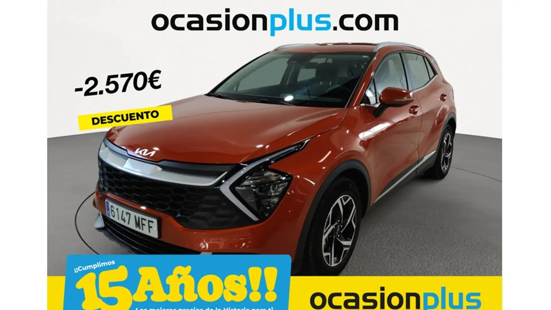 Kia Sportage 1.6 CRDi Concept 115 Naranja - 1