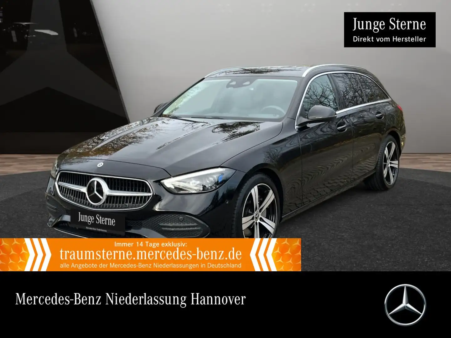 Mercedes-Benz C 220 d T AVANTG+STHZG+KAMERA+KEYLESS+9G Schwarz - 1