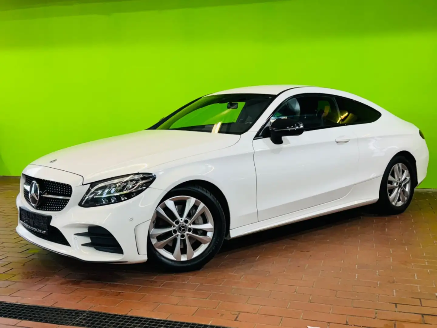 Mercedes-Benz C 220 Coupe C 220 d AMG Digital Tacho 1.Hand Blanco - 2