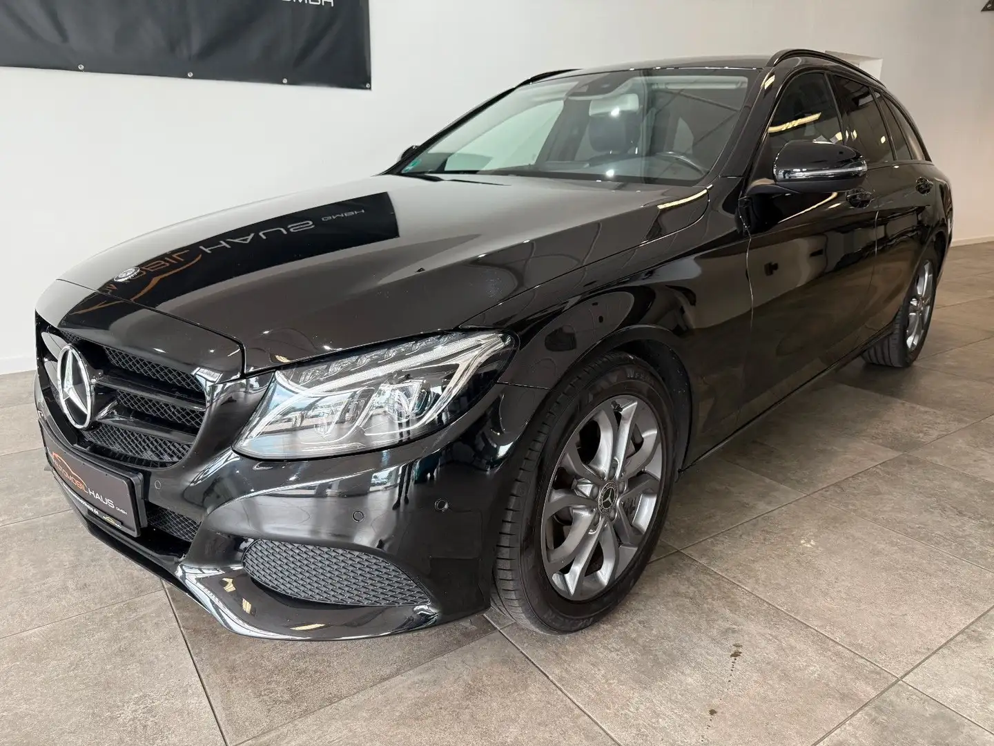 Mercedes-Benz C 250 C250d Avantgarde T-Modell *AHK*LED*SPUR*TOT*RFK* Negro - 1