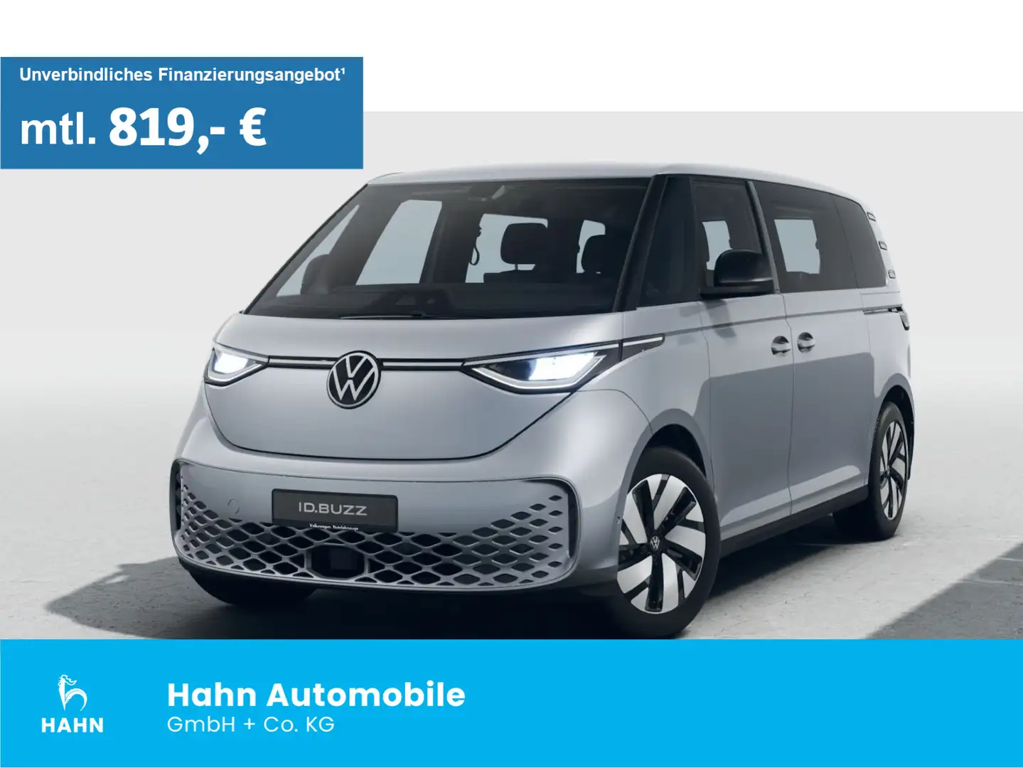 Volkswagen ID. Buzz Pro LR 210kW 7Sitzer KAMERA CLIMATRONIC Stříbrná - 1