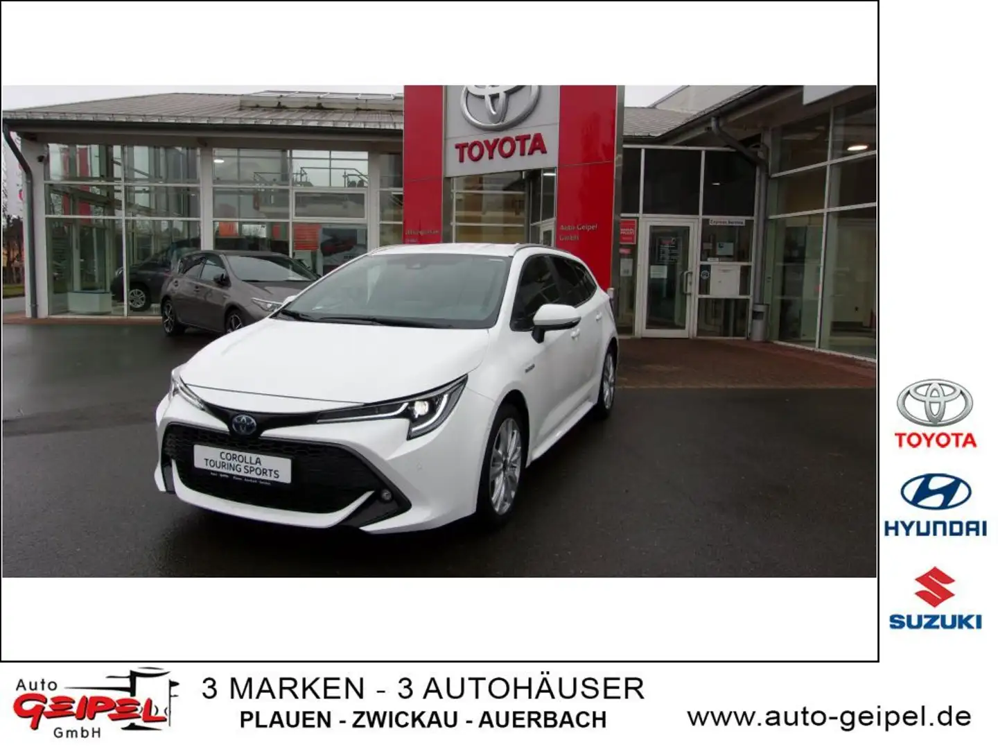 Toyota Corolla 2.0 Hybrid Touring Sports Team Deutschland Weiß - 1