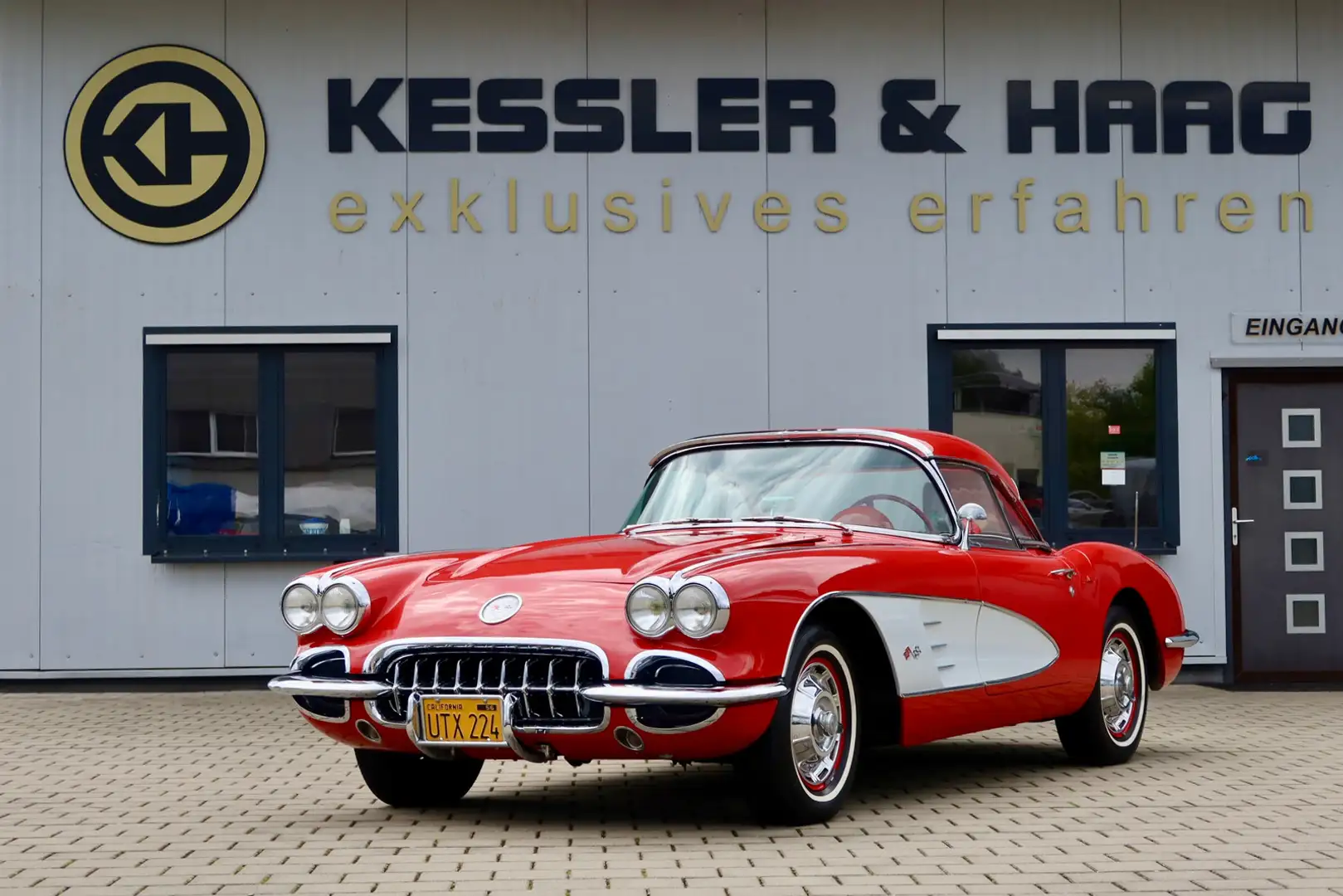 Corvette C1 Corvette C1 #Classic Data1,5#VERZOLLT#STOCK Rot - 1