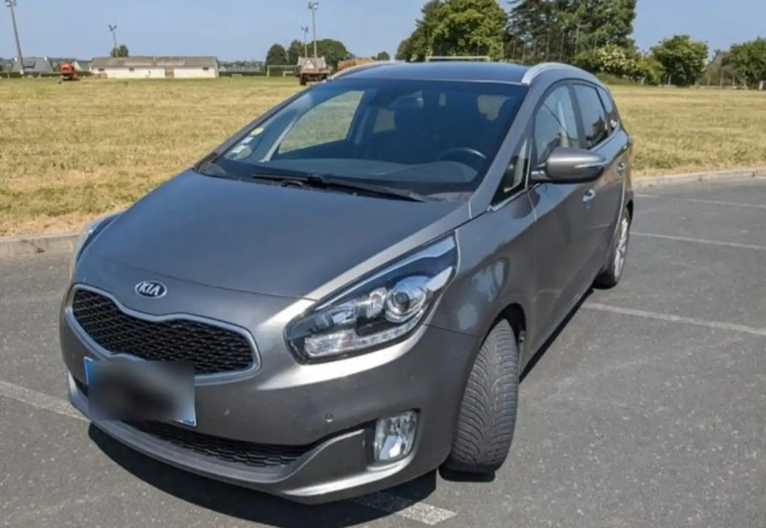 Kia Carens 1.7 CRDi 115 ch ISG 7 pl UEFA EURO 2016 Gris - 2