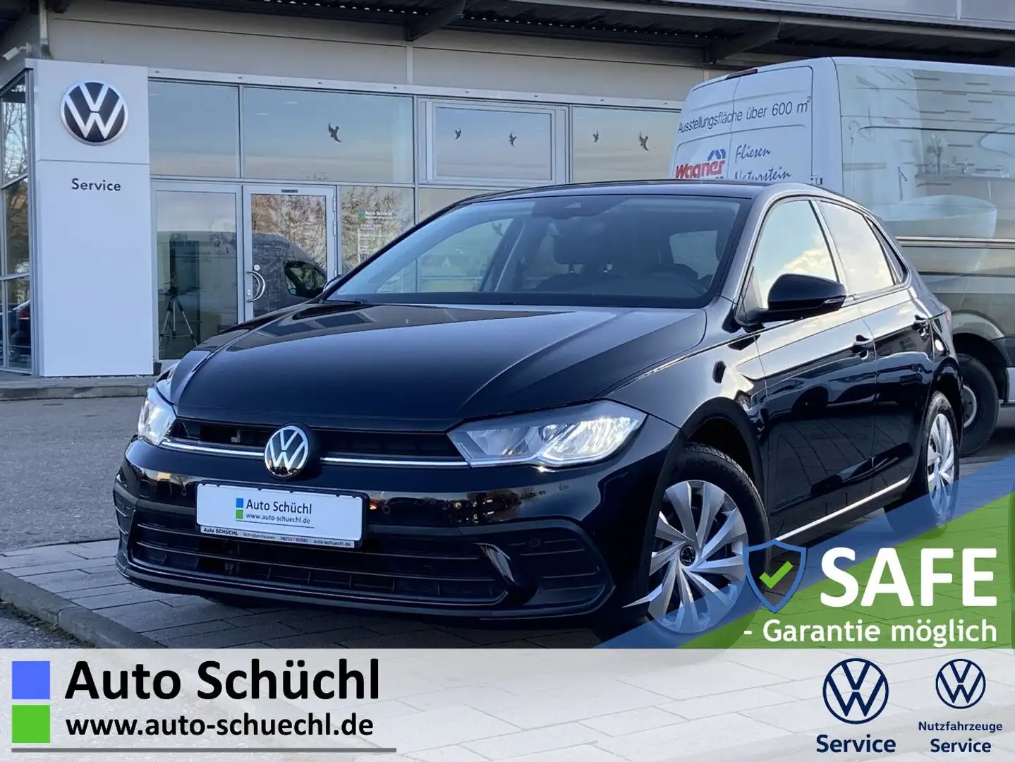 Volkswagen Polo 1.0 TSI DSG LIFE NAVI+LED+APP-CONNECT+ACTIV Schwarz - 1