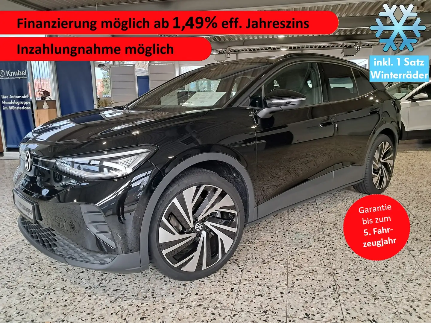 Volkswagen ID.4 Pro Sport+*Komfort+*Infotain+*Interieur+* Schwarz - 1