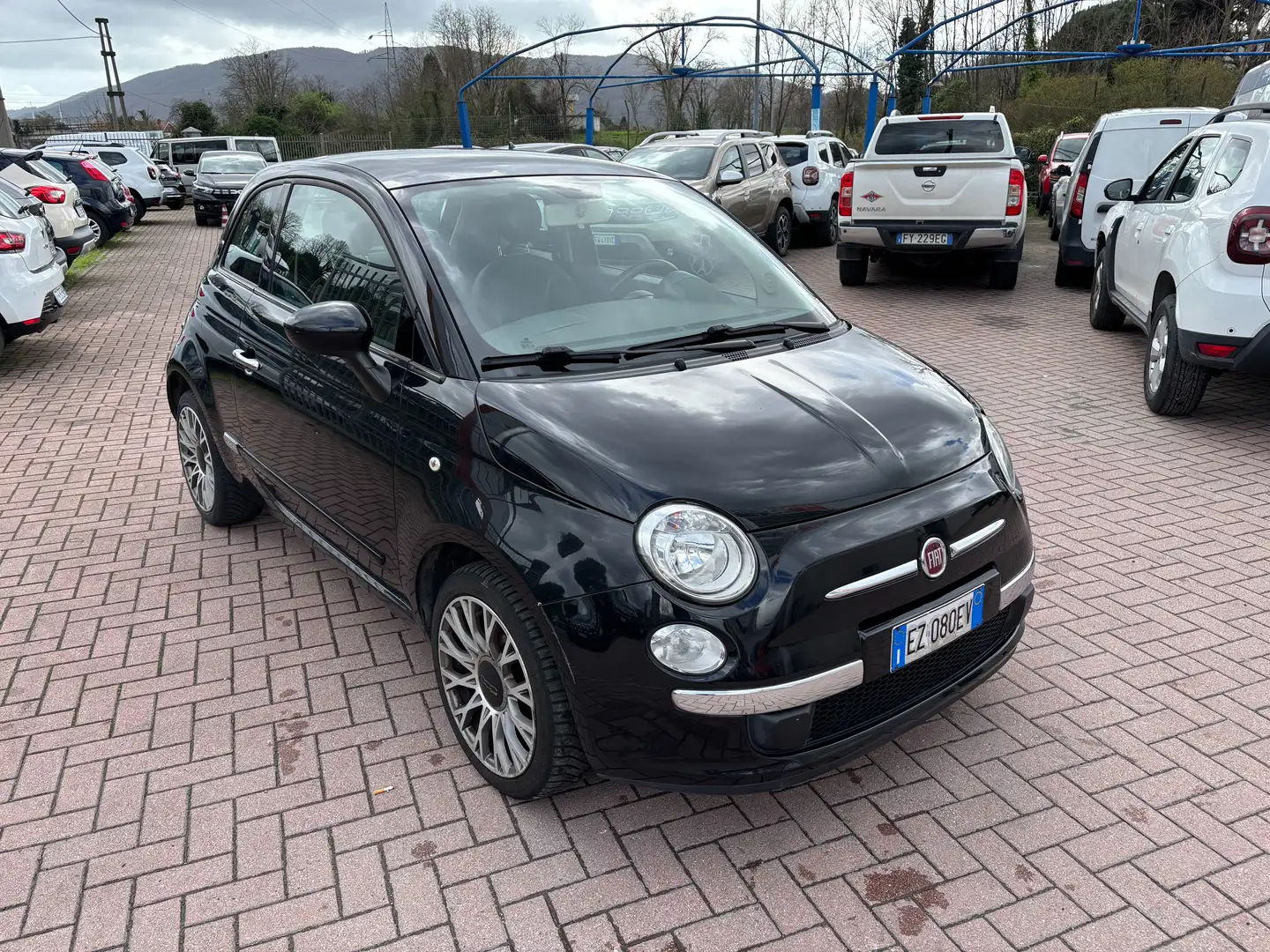 Fiat 500 500 1.2 Lounge 69cv my14 Schwarz - 2