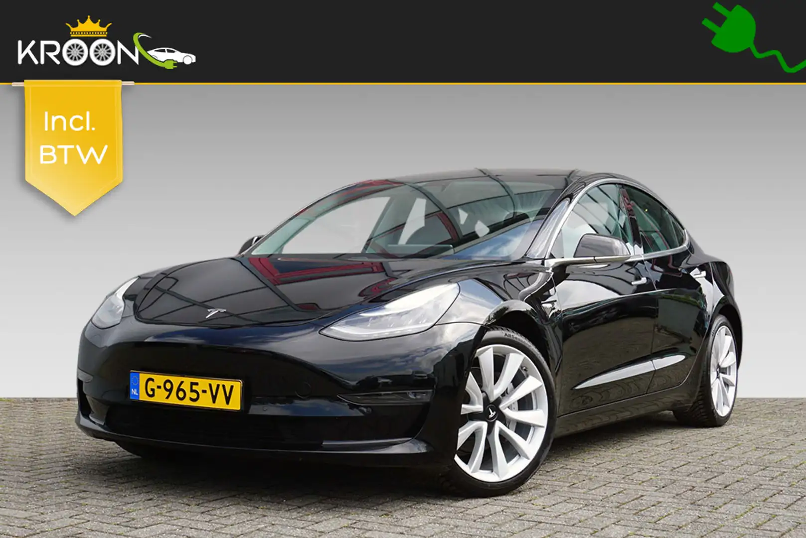 Tesla Model 3 Long Range AWD 75kWh Autopilot Negru - 1