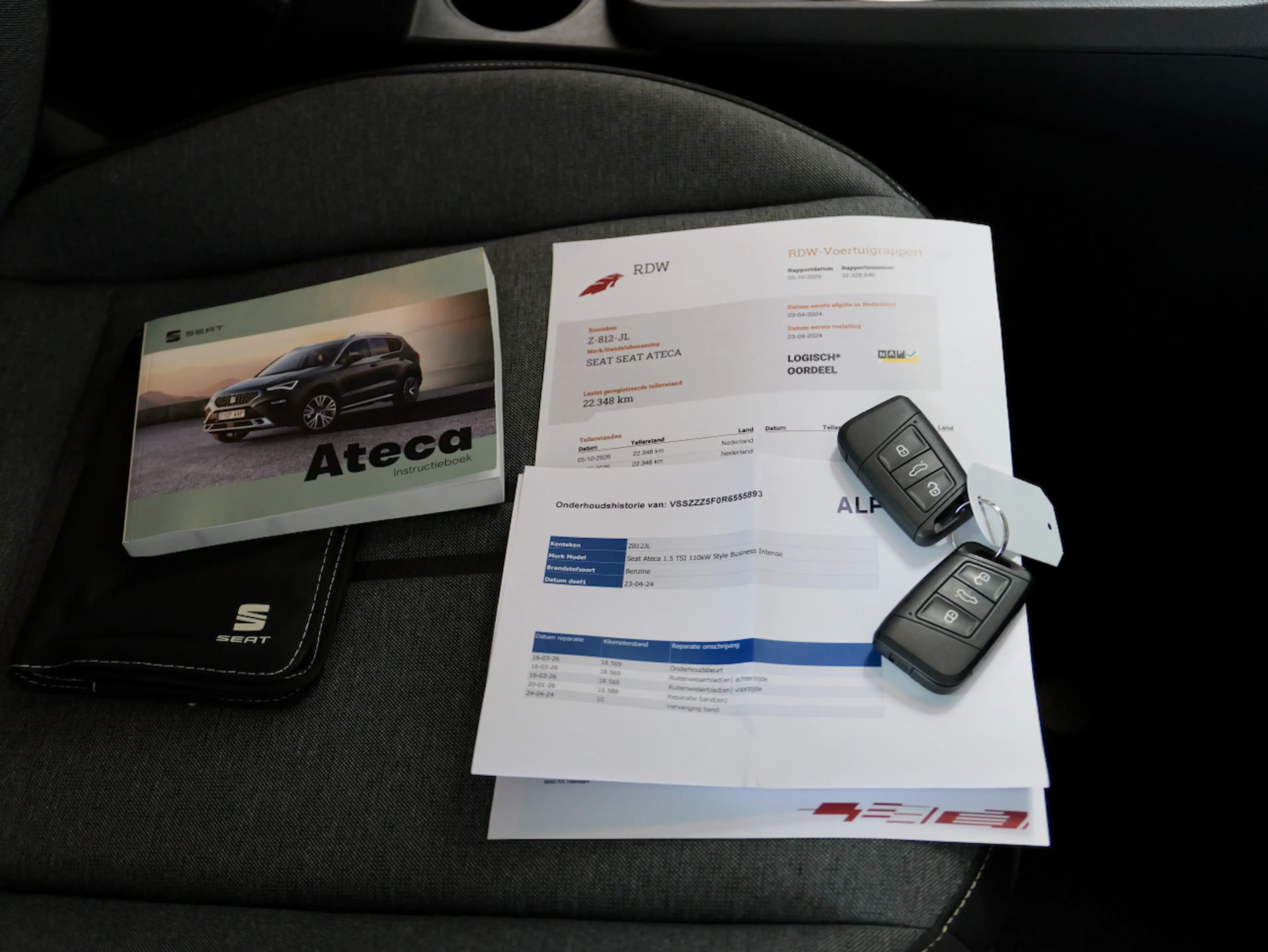 SEAT Ateca 1.5 TSI Style Bus. Intense Navi/ECC/CAM/Carplay (a — photo 6