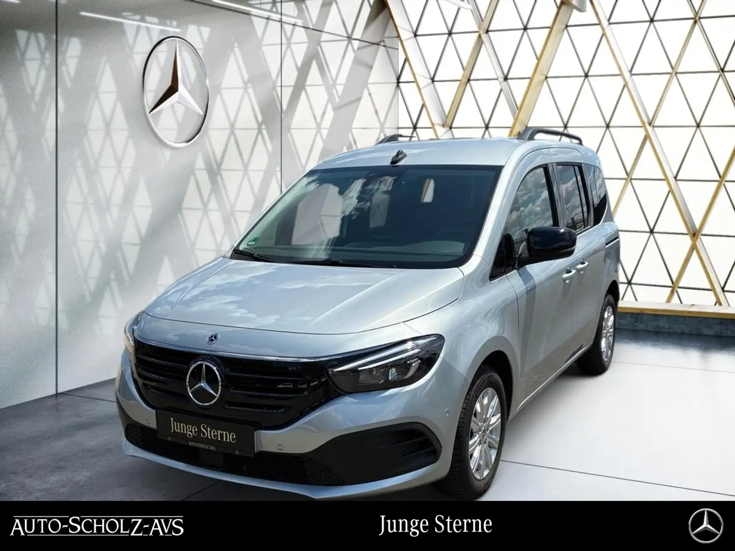 Mercedes-Benz EQT 200 Standard +MBUX+W-Paket+LED+PDC+AHK+AUT Silber - 1