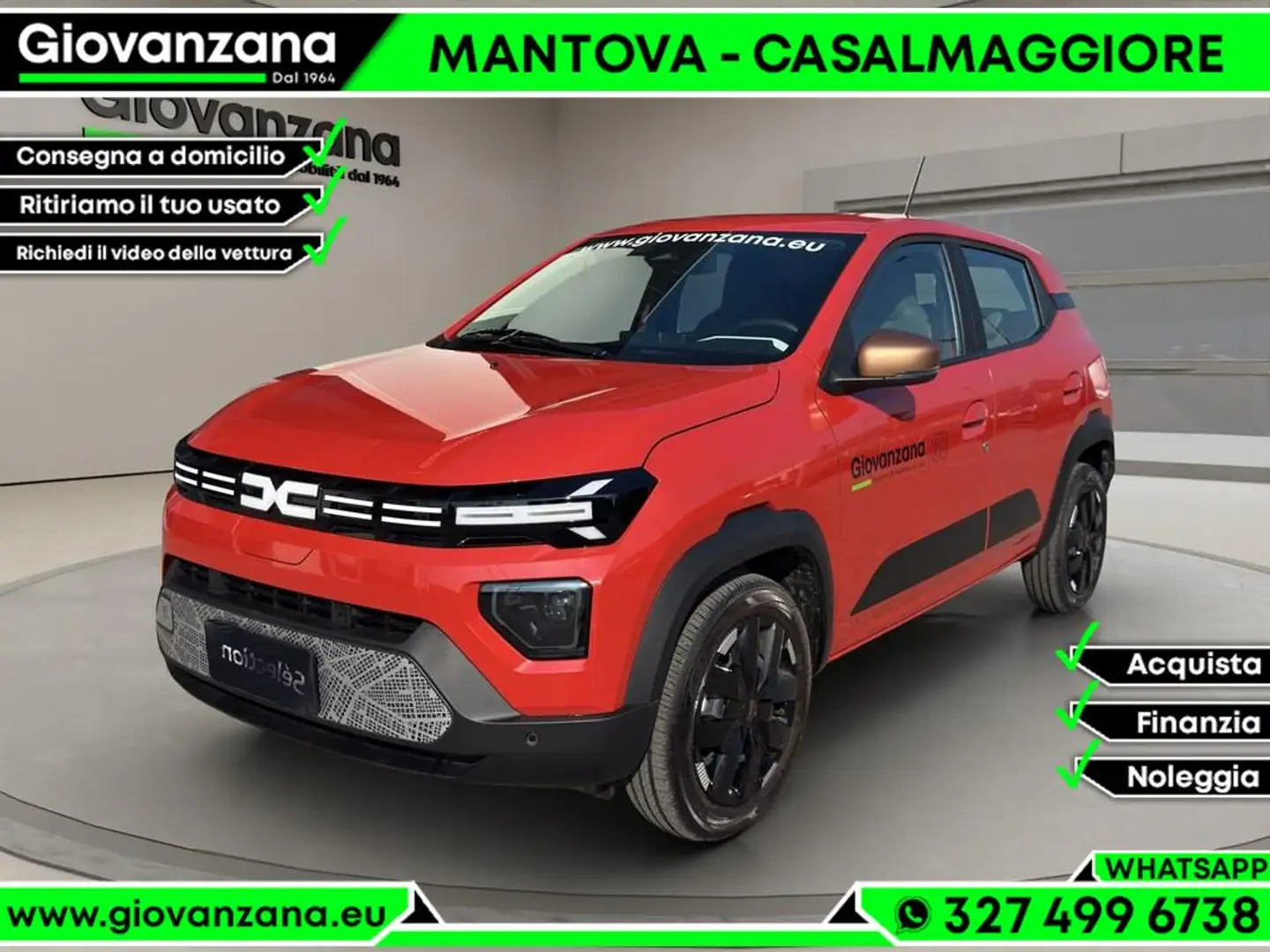 Dacia Spring Extreme Electric 65 Rosso - 1