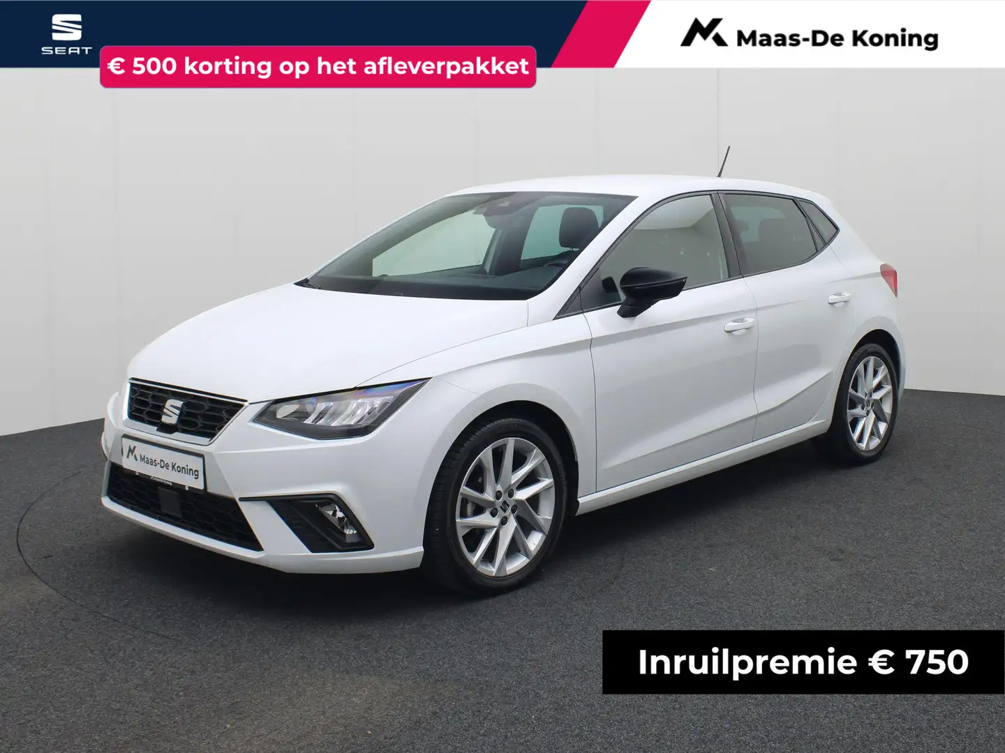 SEAT Ibiza 1.0TSI/95PK FR · Navigatie · Apple Car Play · Park Blanc - 1