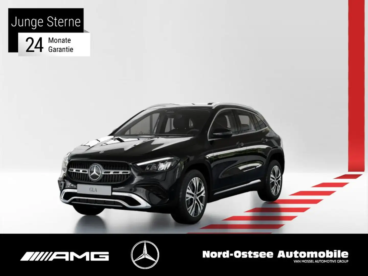 Mercedes-Benz GLA 200 d PROGRESSIVE MBUX SHZ KLIMA LED Noir - 1