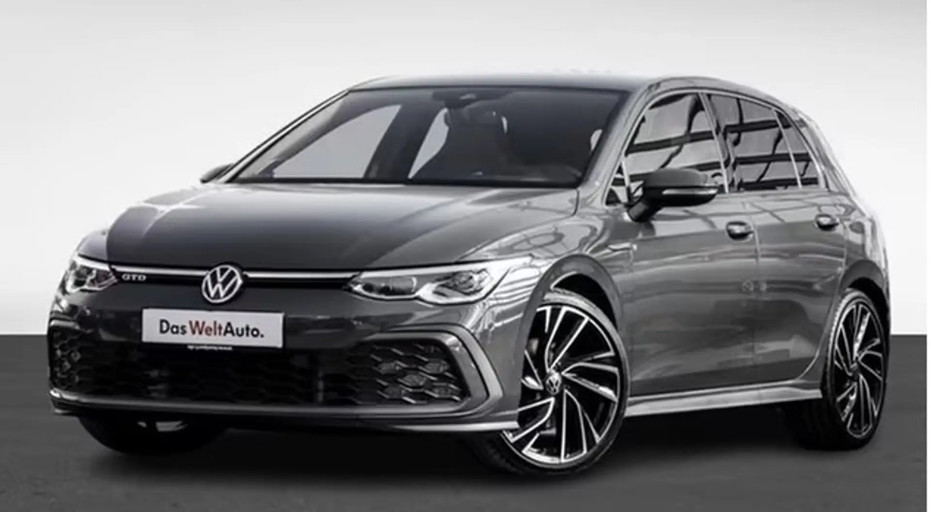 Volkswagen Golf GTD 200CV Pelle Totale/Harman Kardon/19''/IQ Light Grigio - 1