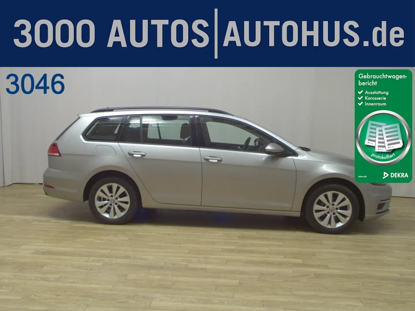 Volkswagen Golf Variant Golf VII Variant 1.5 TSI BMT Comfortline ACC LM Silber - 1