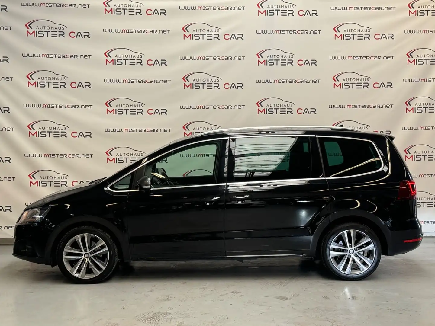 SEAT Alhambra FR-Line 7-Sitzer/AHK/Navi/Xen/Kam/18ALU Negru - 2