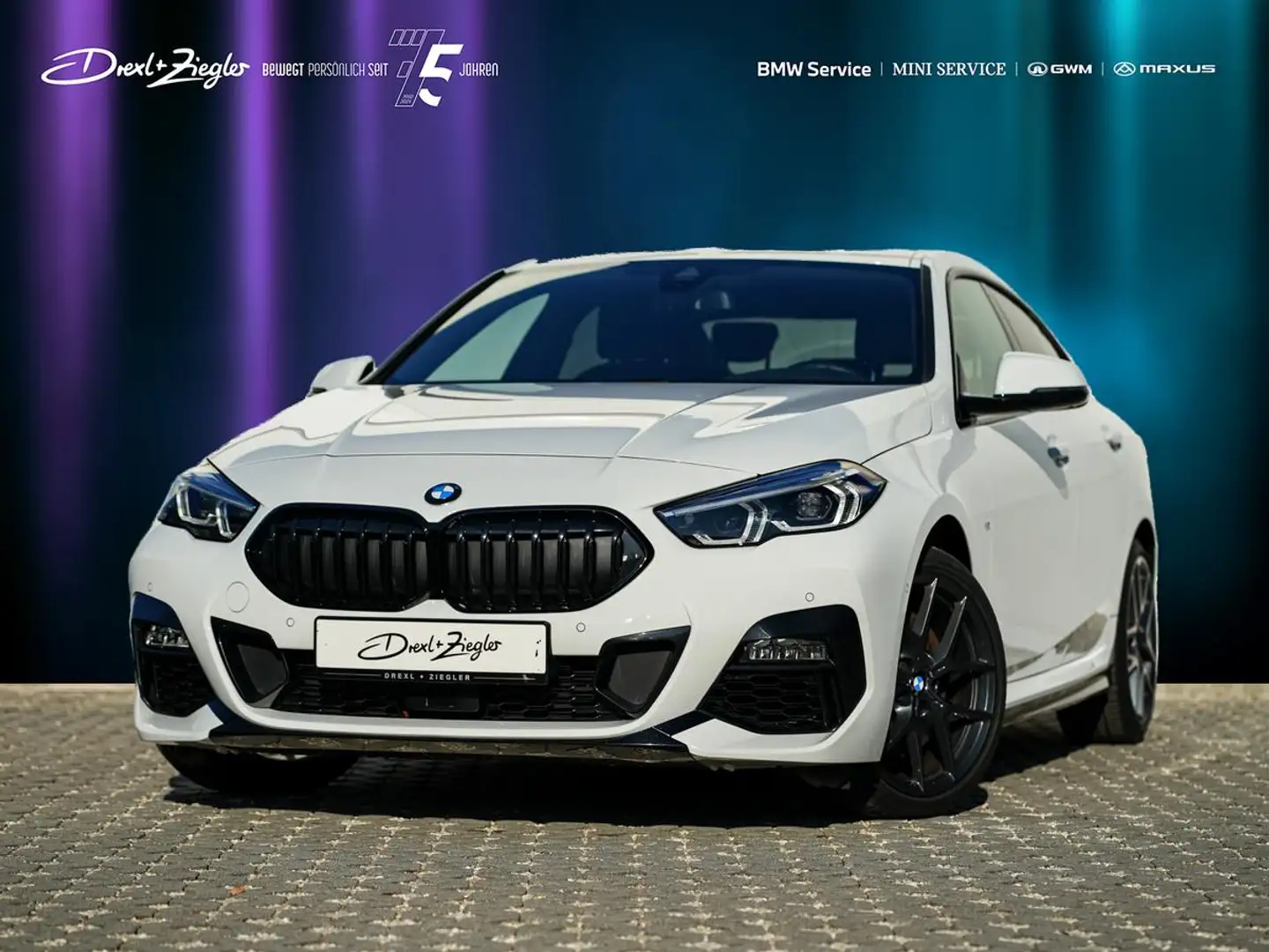 BMW 220 220i Gran Coupe M-Sport ACC HuD H&K RFK KoZg Bílá - 1