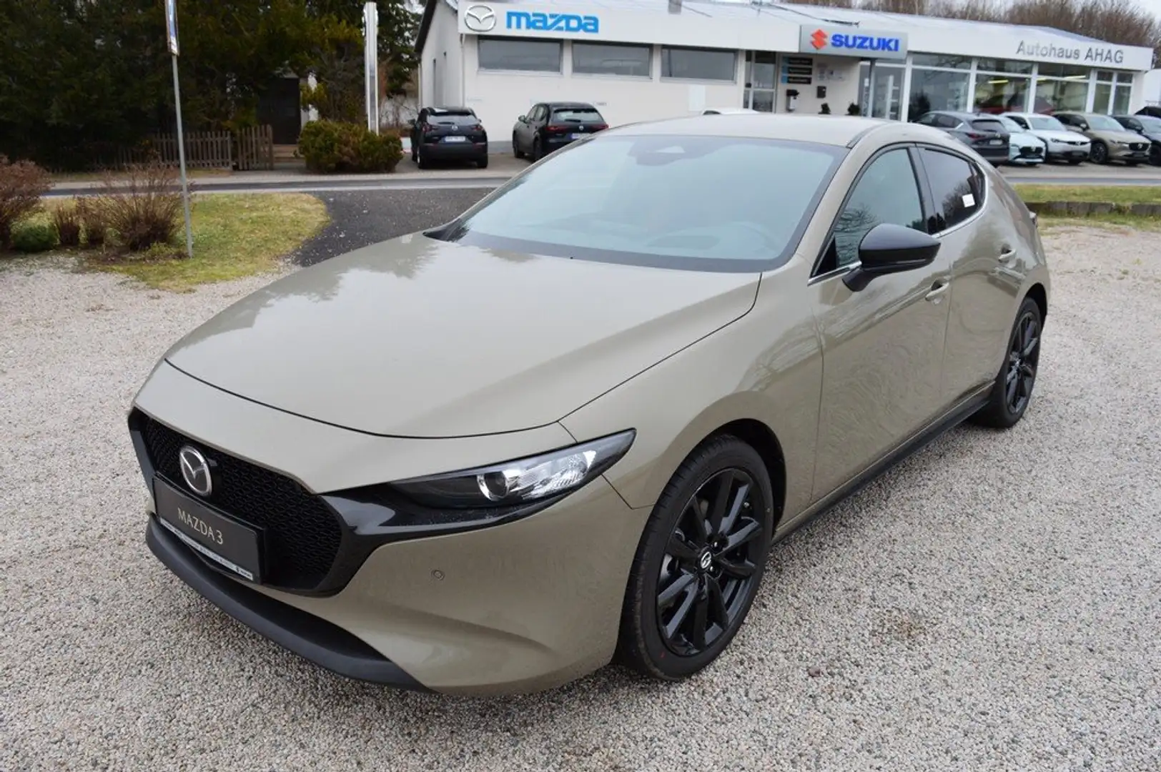 Mazda 3 e-SKYACTIV-G 140 M HYBRID NAGISA *Leder+LED+3xPDC* Green - 2