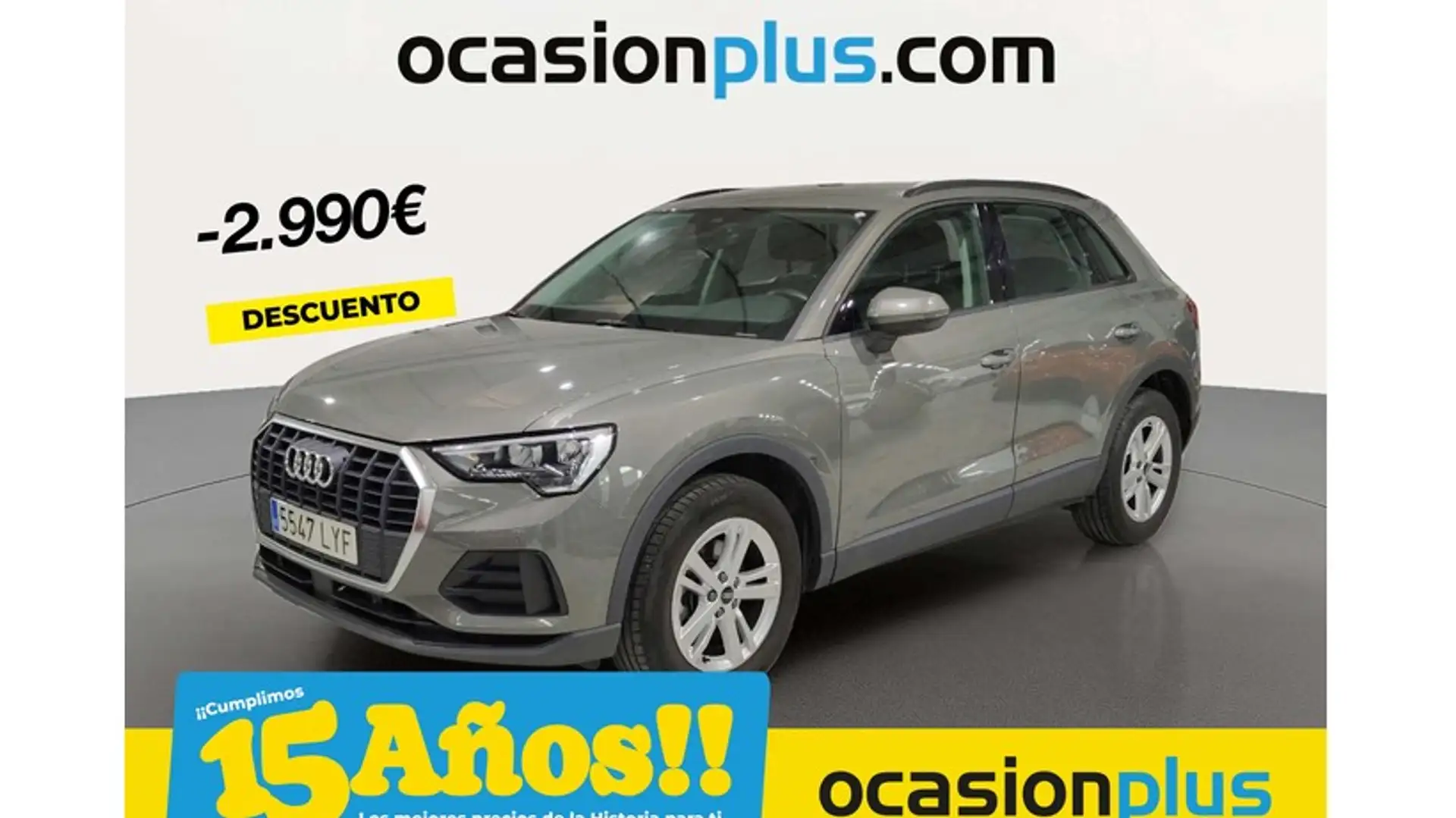 Audi Q3 35 TDI S tronic 110kW Gris - 1