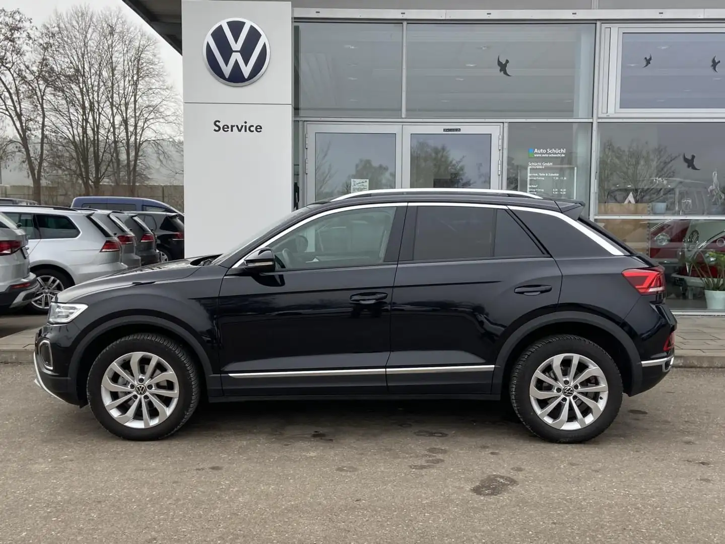 Volkswagen T-Roc 1.5 TSI Style APP-CONNECT+LED+ACTIVE-INFO+ Schwarz - 2