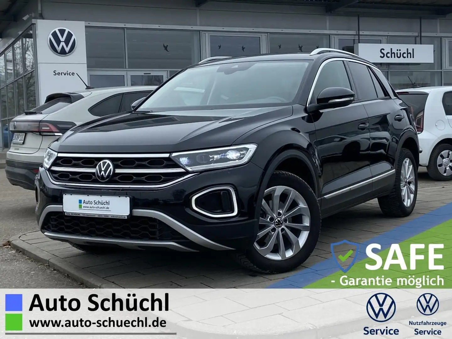 Volkswagen T-Roc 1.5 TSI Style APP-CONNECT+LED+ACTIVE-INFO+ Schwarz - 1