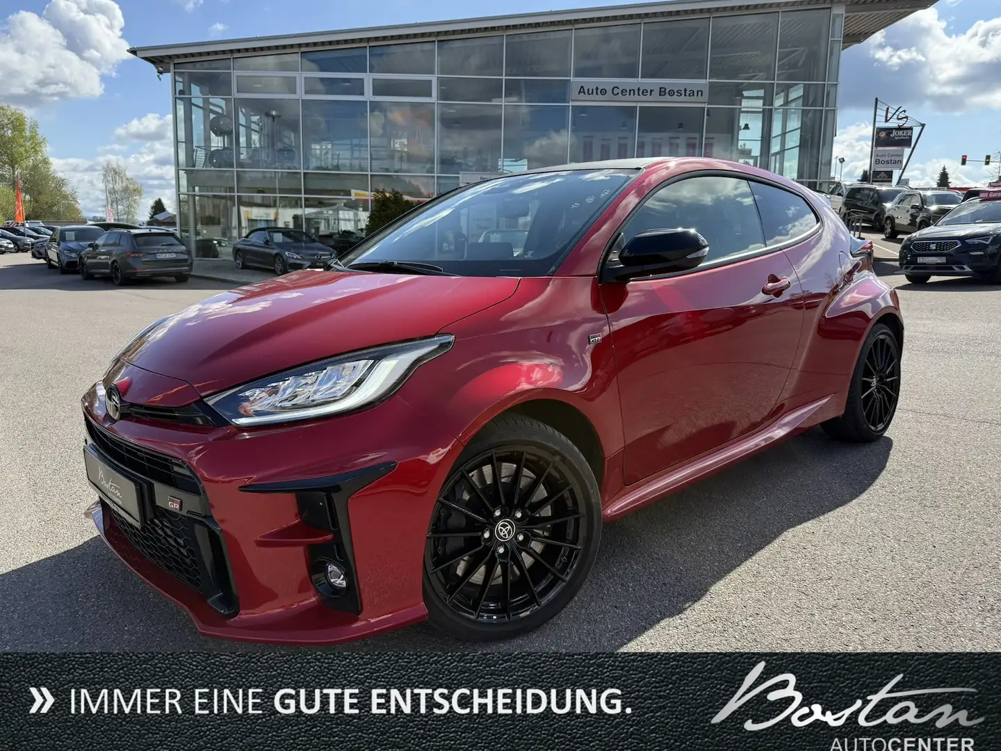 Toyota Yaris GR/4x4/SCHECKHEFT BEI TOYOTA/KAMERA/1.HAND Rot - 1