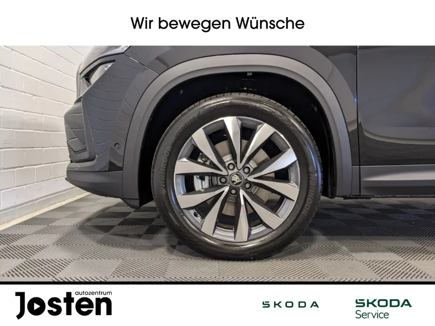 Skoda Kodiaq Selection 2.0TDI 4x4 Pano Canton AHK Akustikglas Zwart - 2