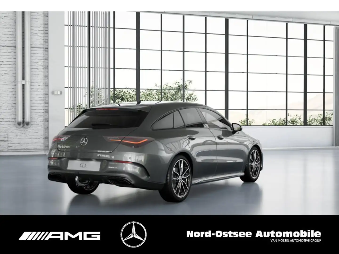 Mercedes-Benz CLA 200 SB AMG KLIMA LED SHZ NIGHT Grau - 2