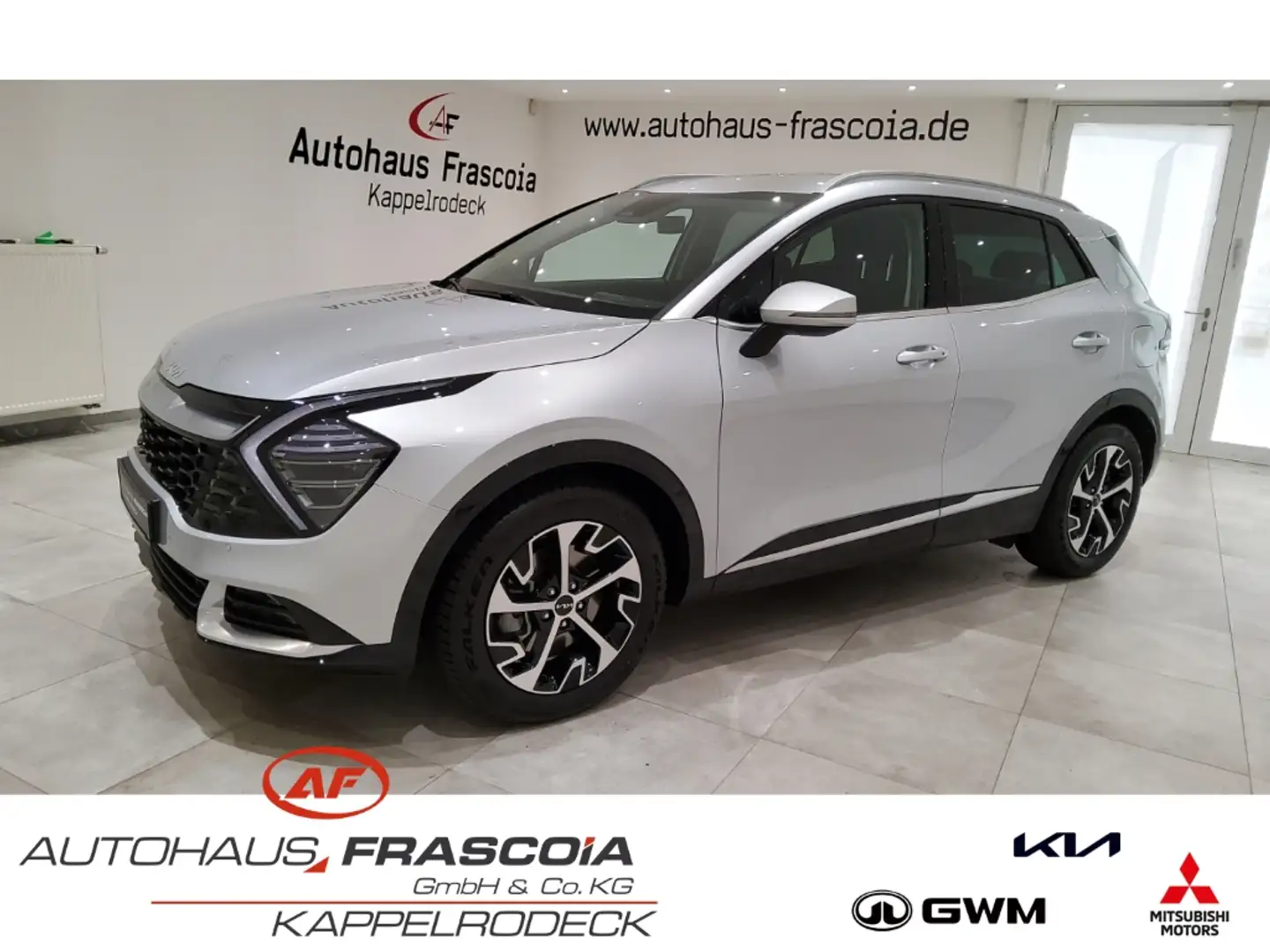 Kia Sportage Spirit 4WD 1.6 T-GDI Mild-Hybrid Navi LED PDC Rück Plateado - 1