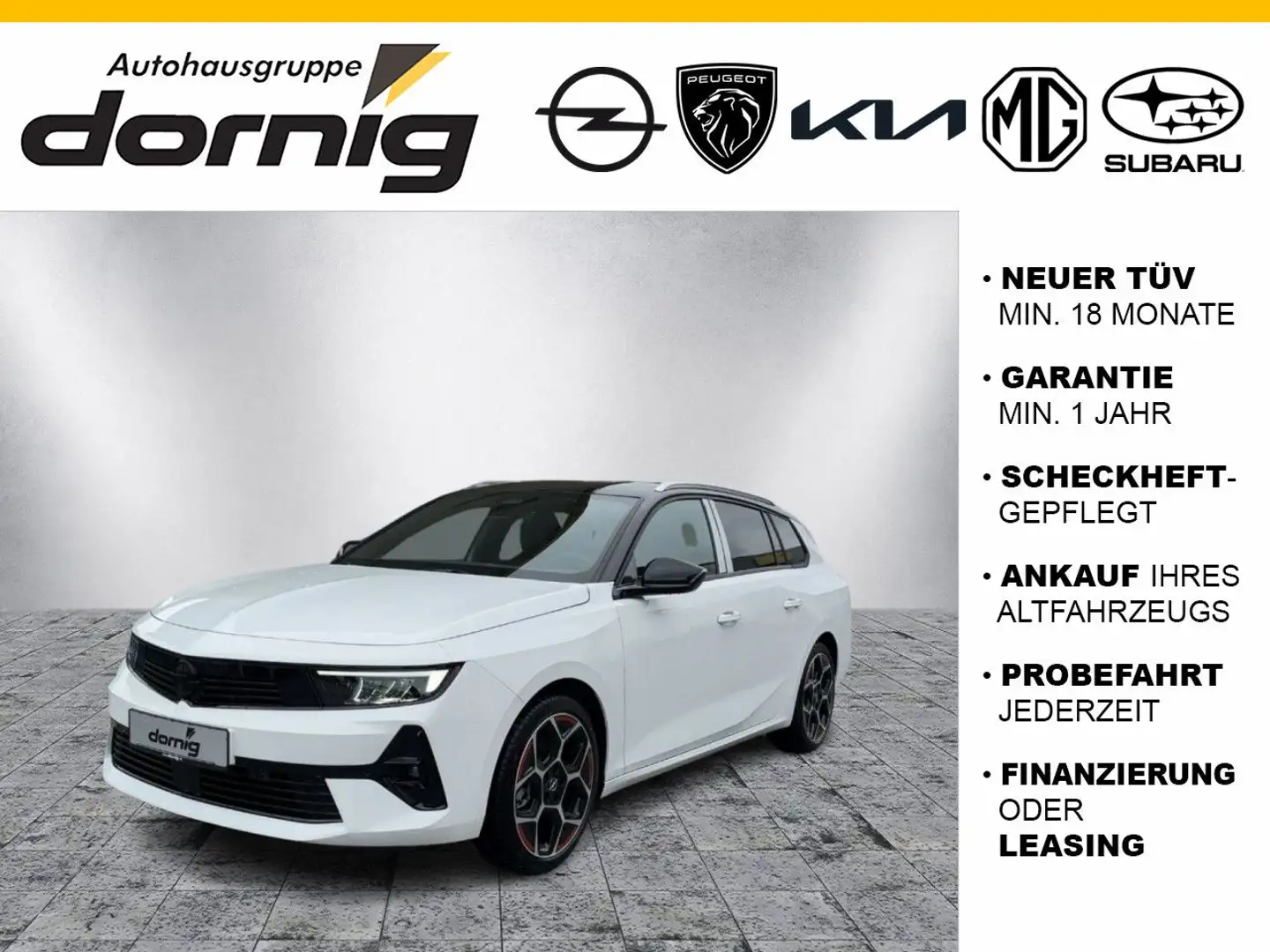 Opel Astra L ST GS Line,Navi,AHK,Kamera Blanc - 1