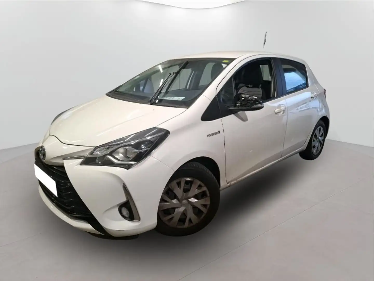 Toyota Yaris HYBRIDE 100H FRANCE BUSINESS 5p Weiß - 1
