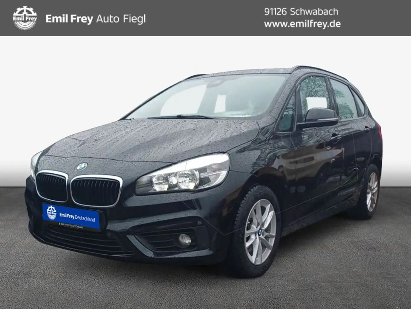 BMW 216 216d Active Tourer Advantage Schwarz - 1