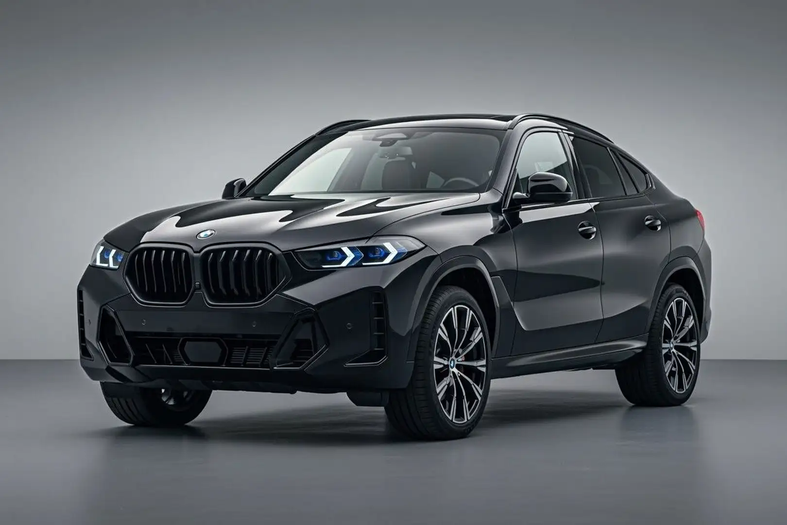 BMW X6 30d xDrive*M Sport PRO*360°KAM*PANO*HA-LENKUN Noir - 1