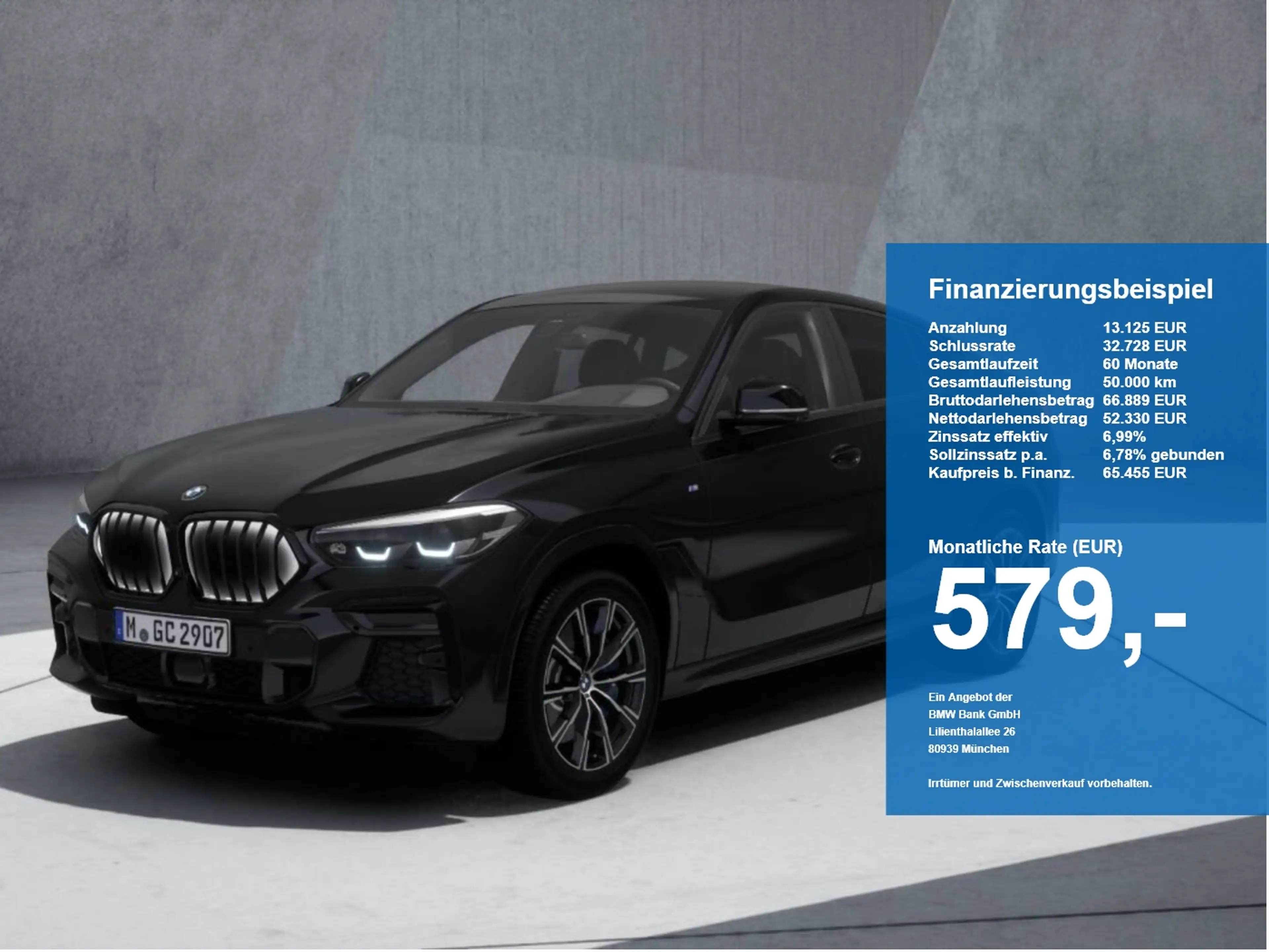 BMW X6 xDrive 40i M-Sport Luft ACC AHK StHzg HUD