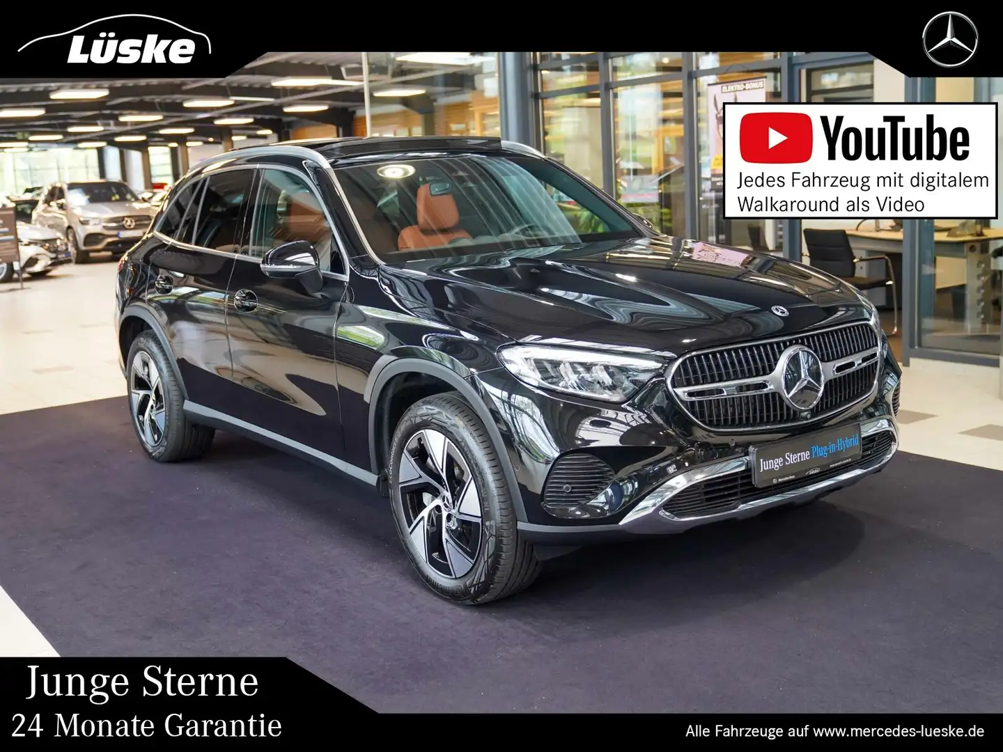 Mercedes-Benz GLC 300 GLC 300 e 4M AVANTGARDE sienabraun Pano DISTRONI Schwarz - 1