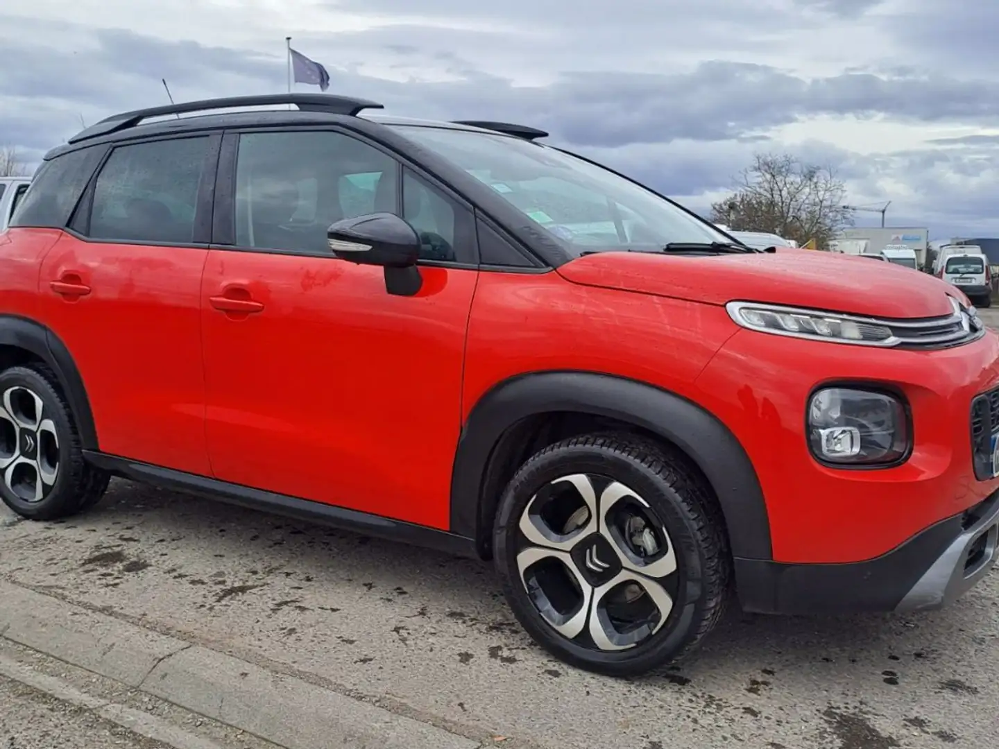 Citroen C3 Aircross 1.2 THP PureTech EAT6 S&S 110 cv Boîte auto Rouge - 2