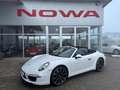 Porsche 991 Carrera Cabriolet *Sportauspuff * Blanc - thumbnail 1