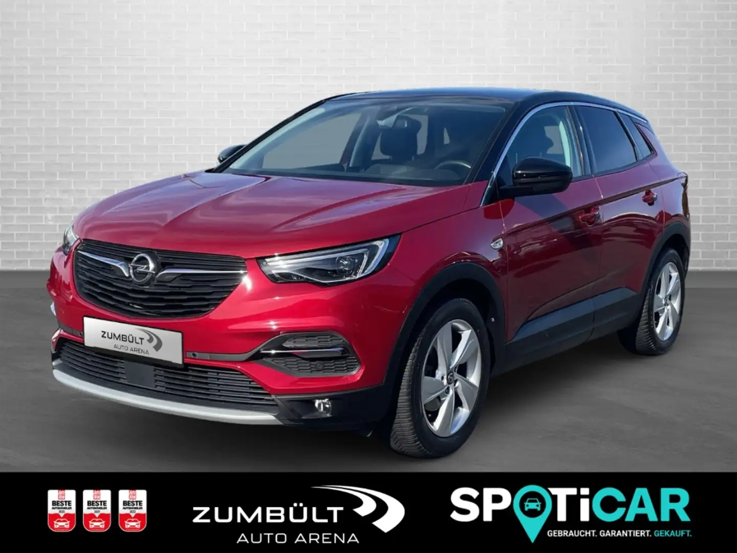 Opel Grandland EU6d-T 1.2 Turbo INNOVATION Rot - 1