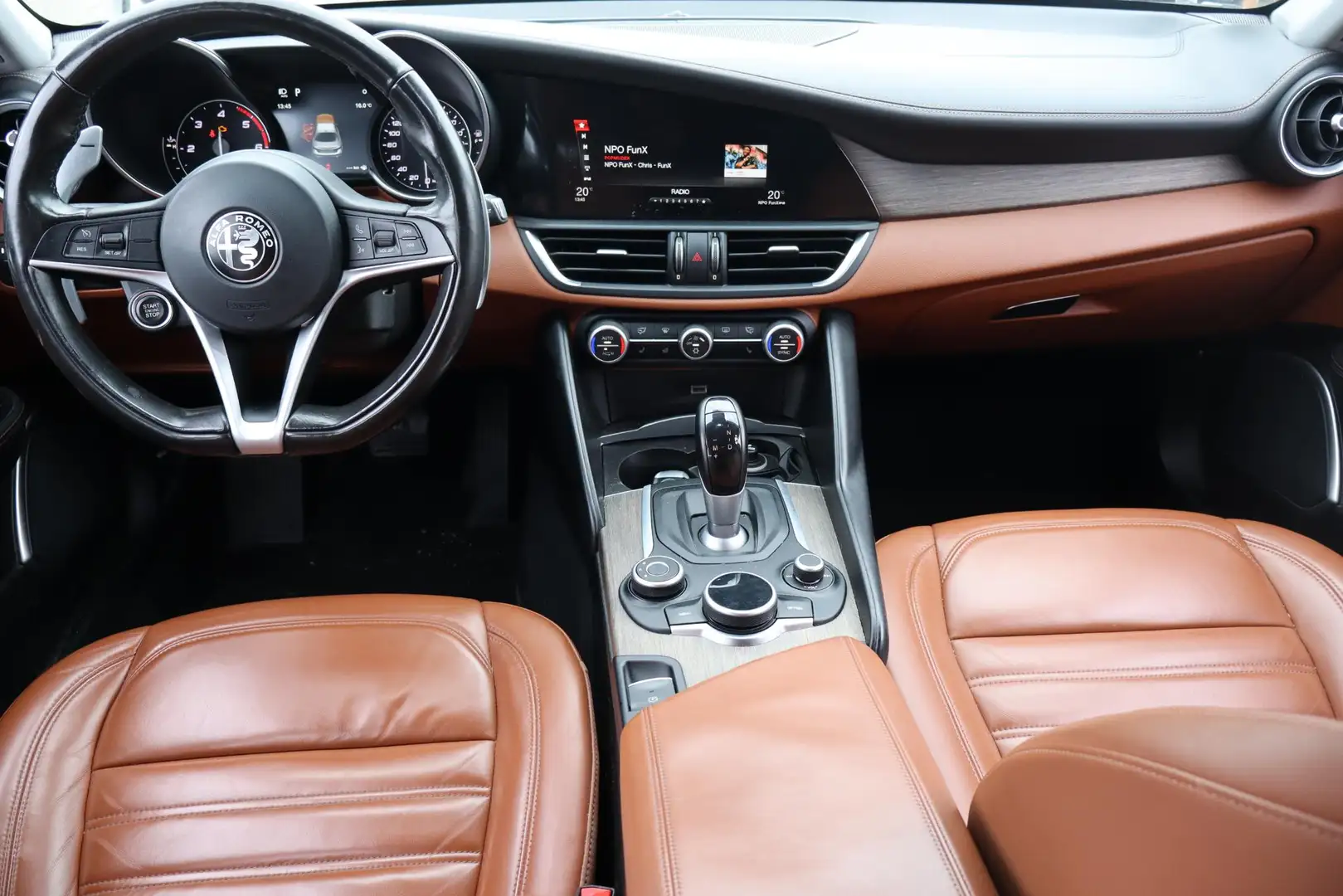 Alfa Romeo Giulia 2.2 Super Navigatie, Lederen interieur, Cruise con Blanc - 2